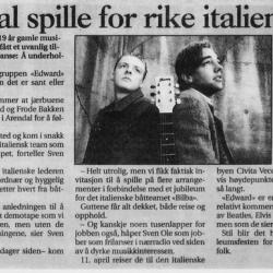 Klipp fra Rogalands avis