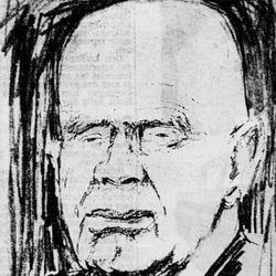 Tegning av Hellie Dagsland hentet fra Haugesunds Avis