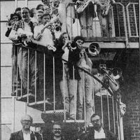 Deltakereunder Jazz i Timeglass 1996 foto Sandnesposten