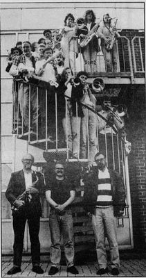 Deltakereunder Jazz i Timeglass 1996 foto Sandnesposten