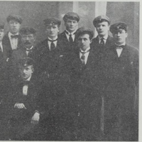 Mannskoret Norkap foto hentet fra Sang og musikkliv i Haugesund 1867-1945. 1-H.Dybdahl Henriksen