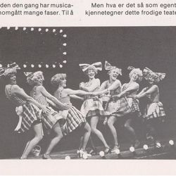 Annerut Joner og ensemblet i stykket  Guys and Dolls  klipp fra Rogaland Teater