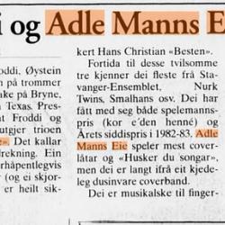 klipp fra Stavanger Aftenblad