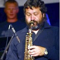 Storbandfestivalen 2002: Nils Jansen solist på sax Foto:Erling S. Kristiansen [