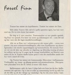 Minneord fra Rogaland Teater ved Bjørn Endreson