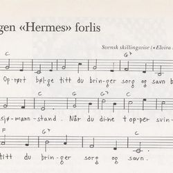 klipp fra Stavanger briggen Hermes Forlis