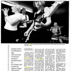 klipp fra Stavanger Aftenblad