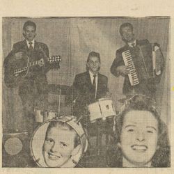 Gunnbjørg Thuestad , Eva Hausken  og Røeggens trio klipp fra Rogalands Avis