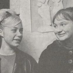 Åshild Helgevold og Gretelill Kristiansen foto tilhører Rogaland Teater