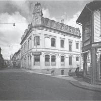 Matstova i 1953, Øvre Holmgate 20  foto Stavanger Byarkiv