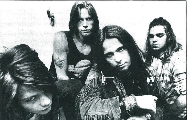 Jam Bang, like før de ble forvandlet til Ragdoll. F.v. Inge Helland-gitar, Guttorm Hundsnes-trommer, Togga Gundersen-gitar/vokal, Meydel Hagane-bass