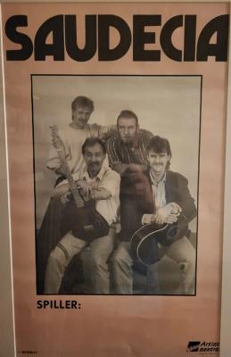 Saudecia konsertplakat