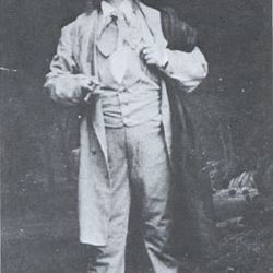 Henrik Klausen (1844-1907) som Peer Gynt i uroppførelsen på Christiania Theater 1876