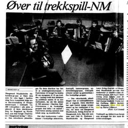 klipp fra Haugesunds Avis