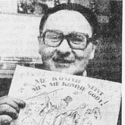 Thor Inge Kristiansen med Me komme seint, men me komme godt foto Bergens Tidene