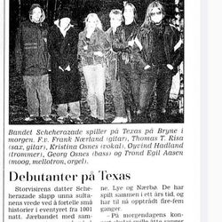 klipp fra Stavanger Aftenblad 27. februar 1997