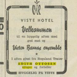 klipp fra Rogalands Avis