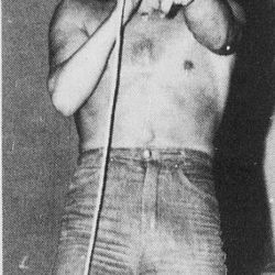 vokalist i Kitchenshit foto Rogalands Avis/Else Marit Tryggestad