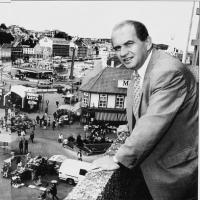 Lars Magne Markhus - opphavsmann til «Absolutt lokal musikk 1»  foto Alfred Aase/Rogalands Avis