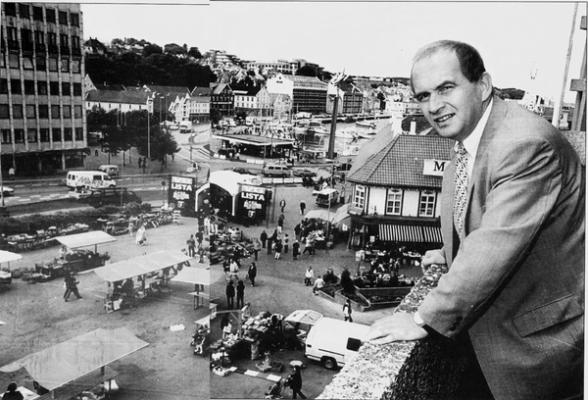 Lars Magne Markhus - opphavsmann til «Absolutt lokal musikk 1» foto Alfred Aase/Rogalands Avis