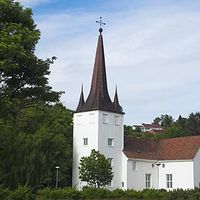 Sokndal kyrkje foto: Roar Johansen hentet fra Wikipedia