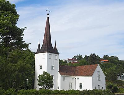 Sokndal kyrkje foto: Roar Johansen hentet fra Wikipedia
