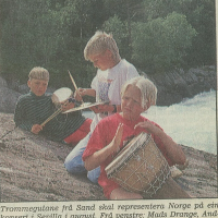 Trommegutane foto: Stavanger Aftenblad