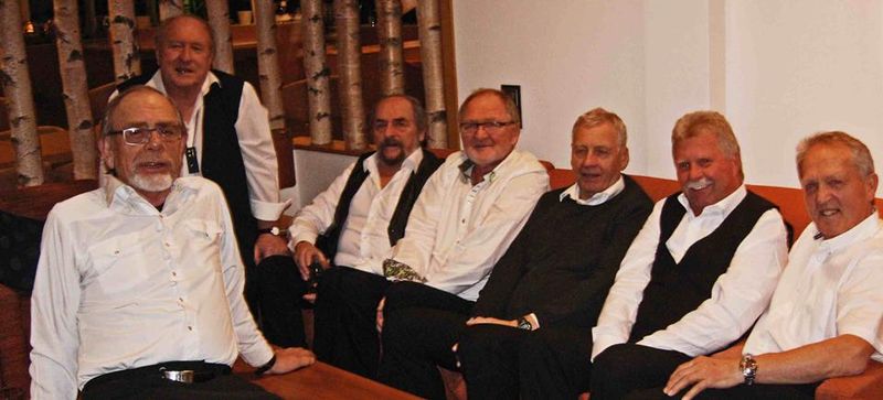 Bandet på Utsikten i mars 2015: