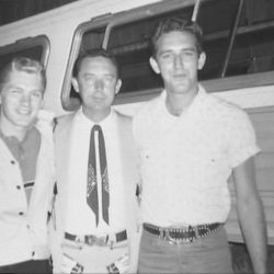 To Ray & Janie ...... The tightest Cherokee Band as friends & music ever! Only Buddy Spiker is missing. Pete Wade, Buddy Emmons, Shorty Laveder, Donny Young aga Johnny Paycheck and lucky me Jan Kurtis..... Back in the 60's nobody could touch the The Cherokee Cowboys....... !!!