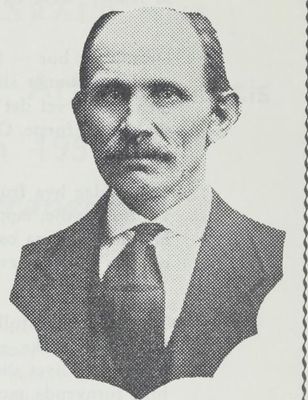 Anton Drange bildet hentet fra Førti år for trygge kår : festskrift til Rogaland Arbeiderpartis 40 års jubileum