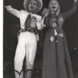 Sigve Bøe og Åshild Helgevold fra Annie Get Your Gun i 1961 foto Rogaland Teater