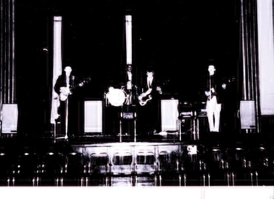 The Beat Boys Bildet er tatt på en lydprøve i Folkets Hus, Sauda. Lagt ut med tillatelse fra Njål Møller