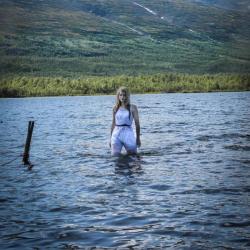 Under inspillingen av "Not Some Fairytale" . Bildet tatt av Runar Hammerstad