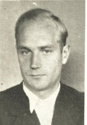 Karl Edvard Krogh foto hentet fra programbladet til Anno 1943