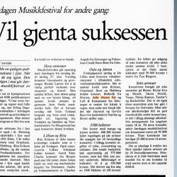 klipp fra Stavanger Aftenblad