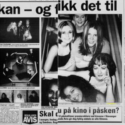 Klipp fra Rogalands Avis 25.03.1999