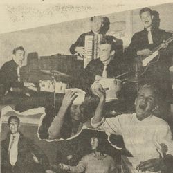 MJM Band i 1957 foto Rogalands Avis