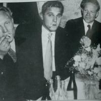 Accordiola. Fra venstre: Sven Skjæveland, Marthon Stangeland og Harald Jacobsen.