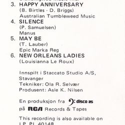 RCA Victor Ellis Release 1979