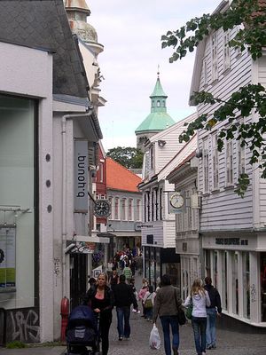 Kirkegaten i Stavanger