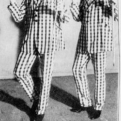 Gunnar Eide og Sverre Hagerup Nilsen i Ole Dole Doff / Smil over byen foto Rogalands Avis