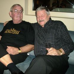 Richard Hoel og en gjest.