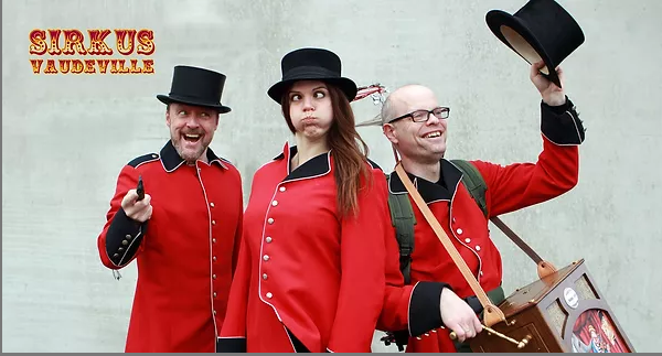 Sirkus Vaudeville foto hentet fra Ragnvald Wernøes hjemmeside