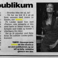 Selome Klipp fra Rogalands avis