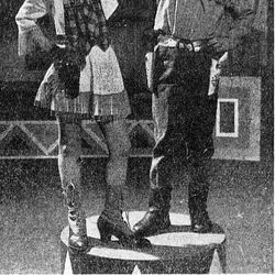 Henning Eide og Wenche Sunde i Annie Get Your Gun foto Stavanger Aftenblad