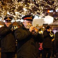 Frelsesarmeens Hornorkester Foto: Mette Randem/hentet fra Frelsesarmeen i Haugesund sine  nettsider