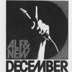 Logoen som Alf Magne Petterson hadde laget selv. Alf & New December kan vel gjerne kalles å være en forløper til Stavanger Gospel Choir som han startet noen år senere.