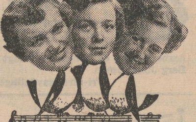 Herdis, Brynhild og Inger klipp fra 1ste Mai