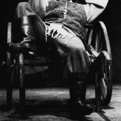 Sigve Bøe i Spelemann på Taket ved Rogaland Teater foto Rogalands Avis