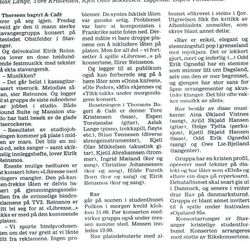 klipp fra Stavanger Aftenblad